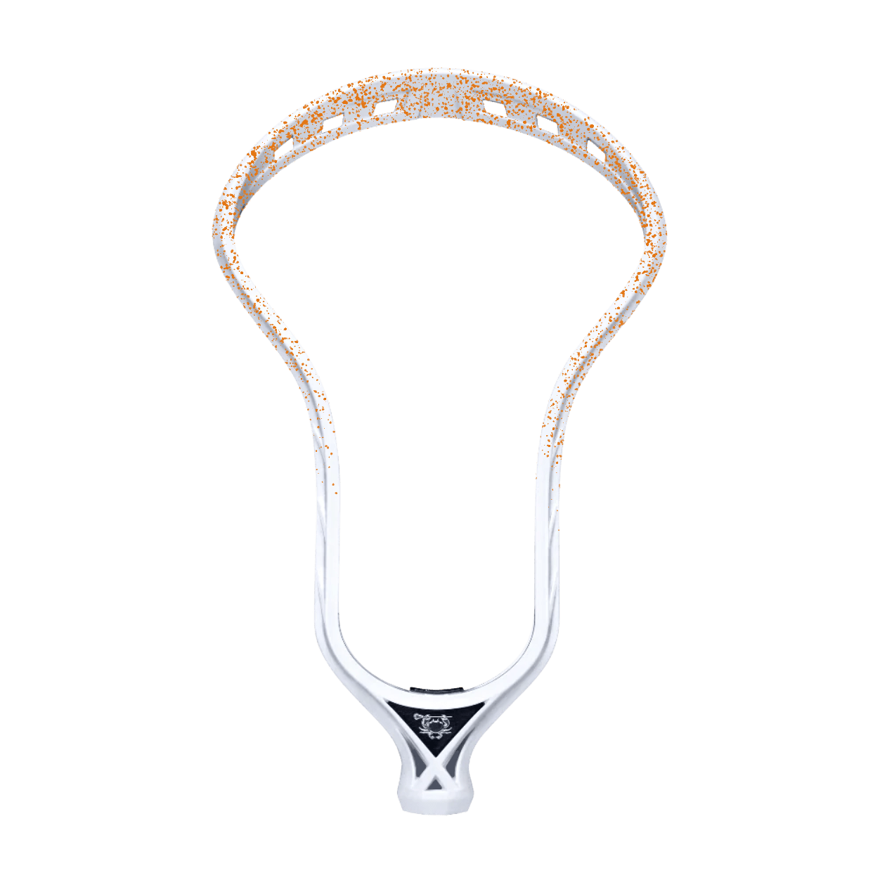 ECD Mirage 3.0 Lacrosse Head Men's Head Orange Splatter Fade Lax.com