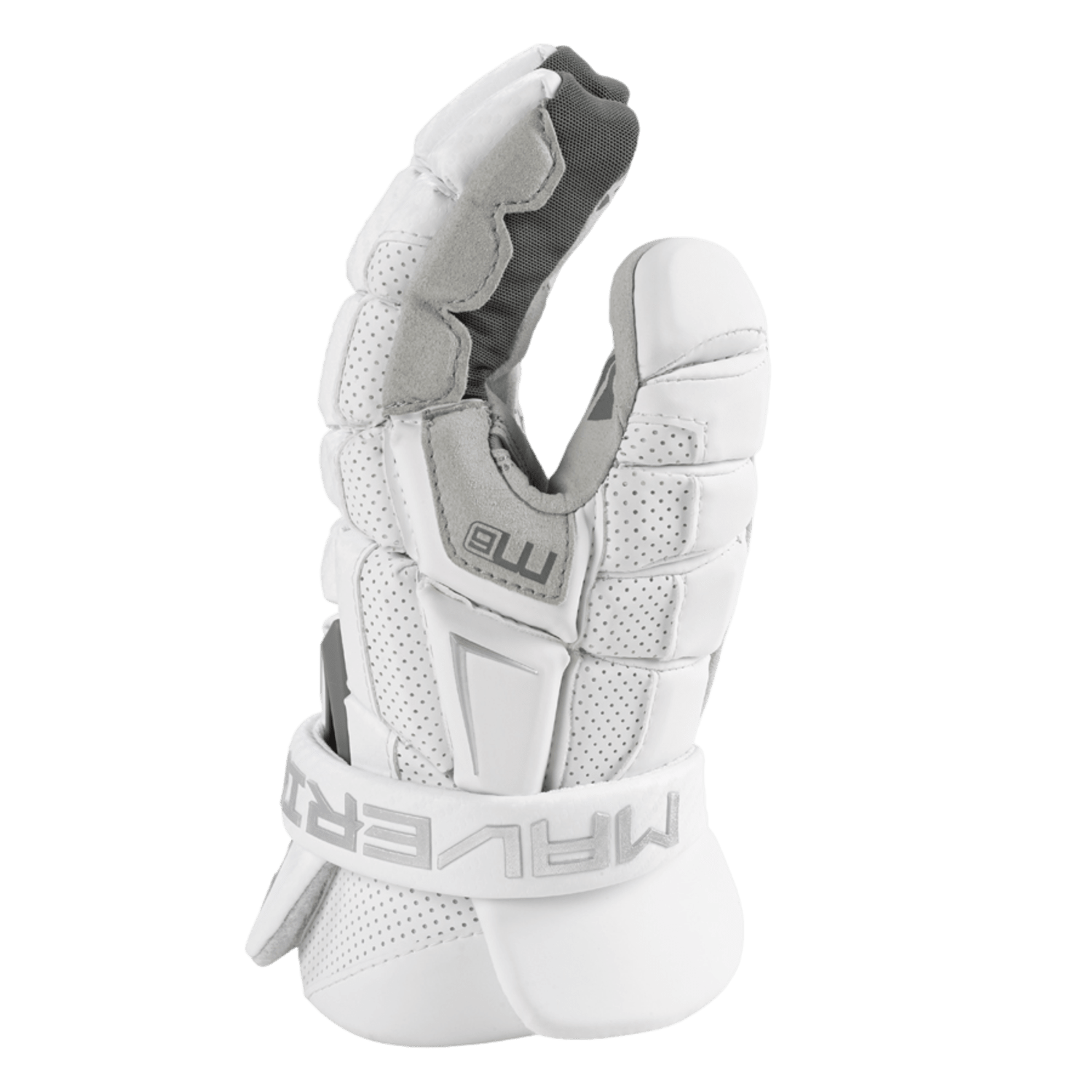 Maverik M6 Glove Men's Gloves Mav - M6GL - WH - M White Lax.com