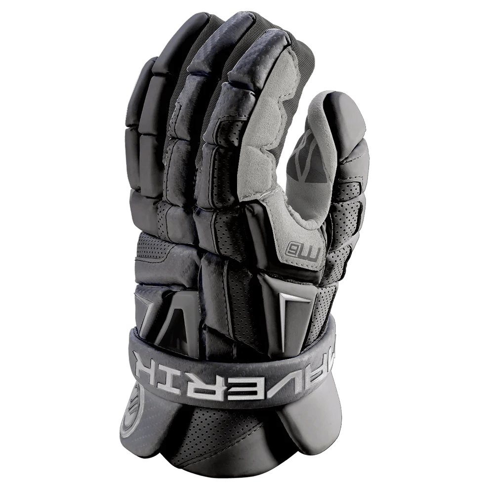 Maverik M6 Lacrosse Gloves Men's Gloves Black Lax.com