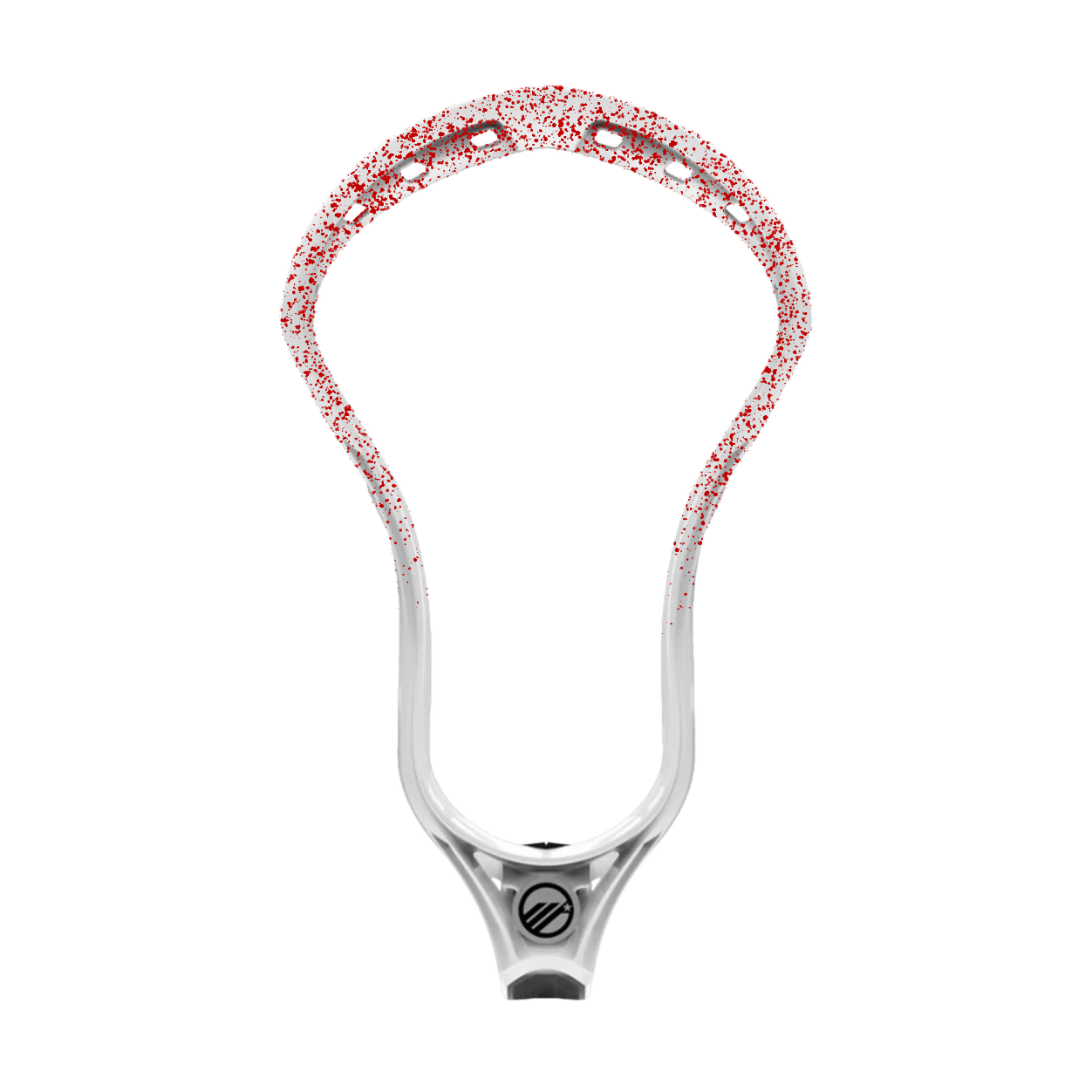 Maverik Tactik 3 Lacrosse Head Men's Head Red Splatter Fade Lax.com