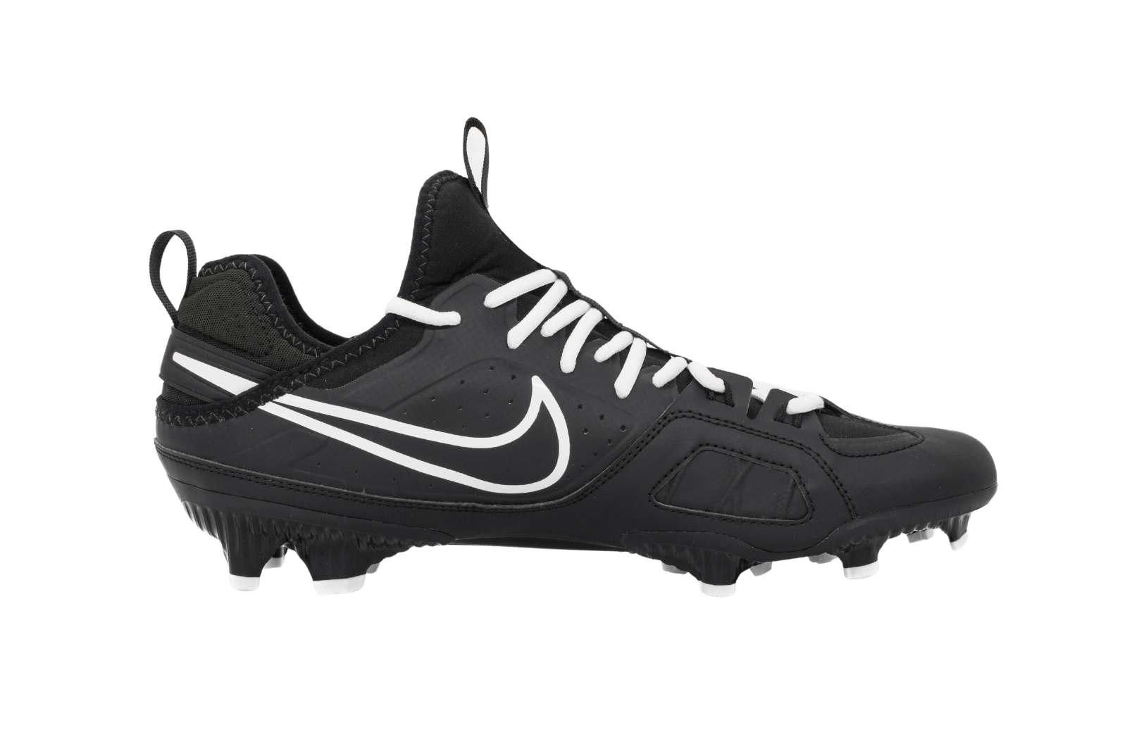 Nike Alpha Huarache 9 Varsity Cleats Cleats Black/White Lax.com