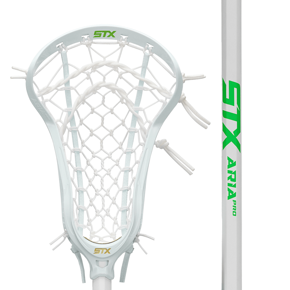 STX Aria Pro Lock Pocket Complete Stick Women's Complete Sticks Neon Green Lax.com