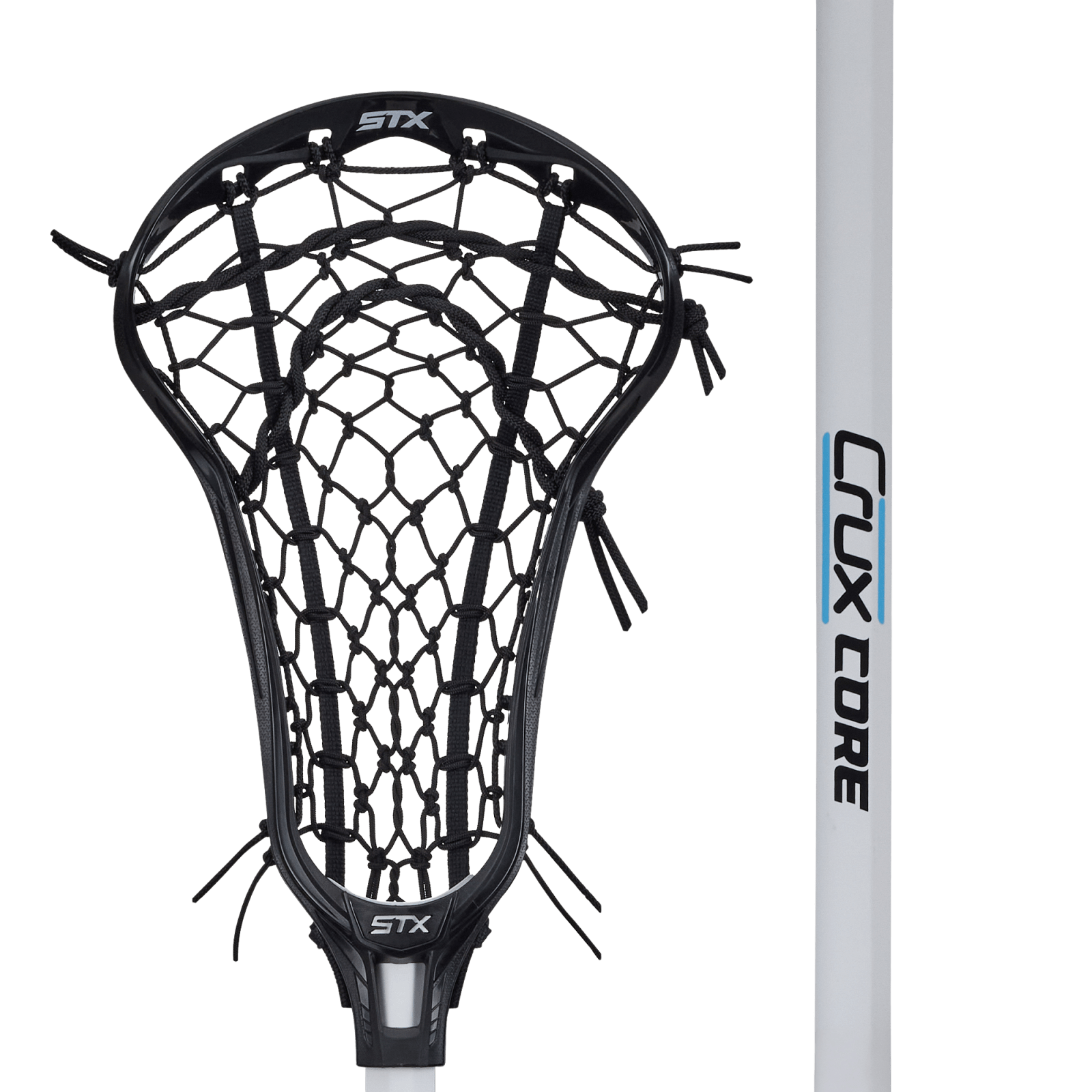 STX Crux Core Women's Complete Stick Women's Complete Sticks Black Lax.com