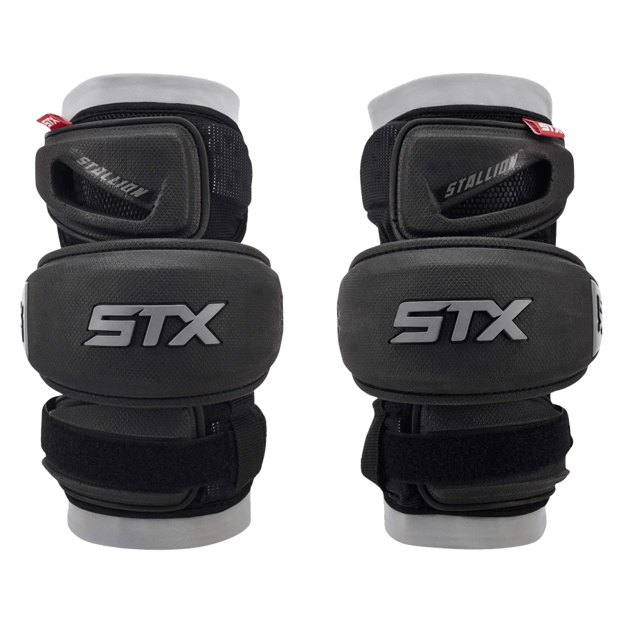 STX Stallion 1K Arm Pads Men's Arm Protection Black Lax.com