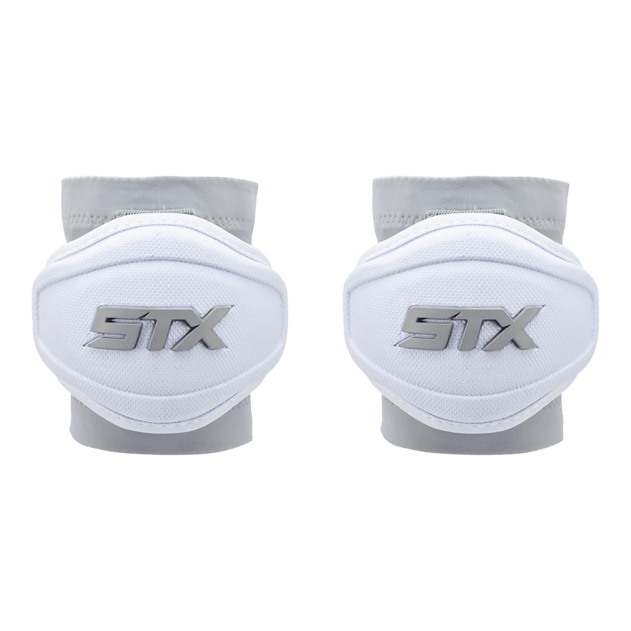 STX Stallion 1K Elbow Pads Men's Arm Protection White Lax.com