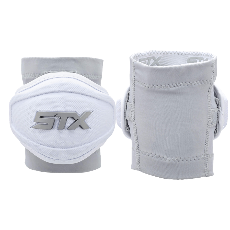 STX Stallion 1K Elbow Pads Men's Arm Protection White Lax.com