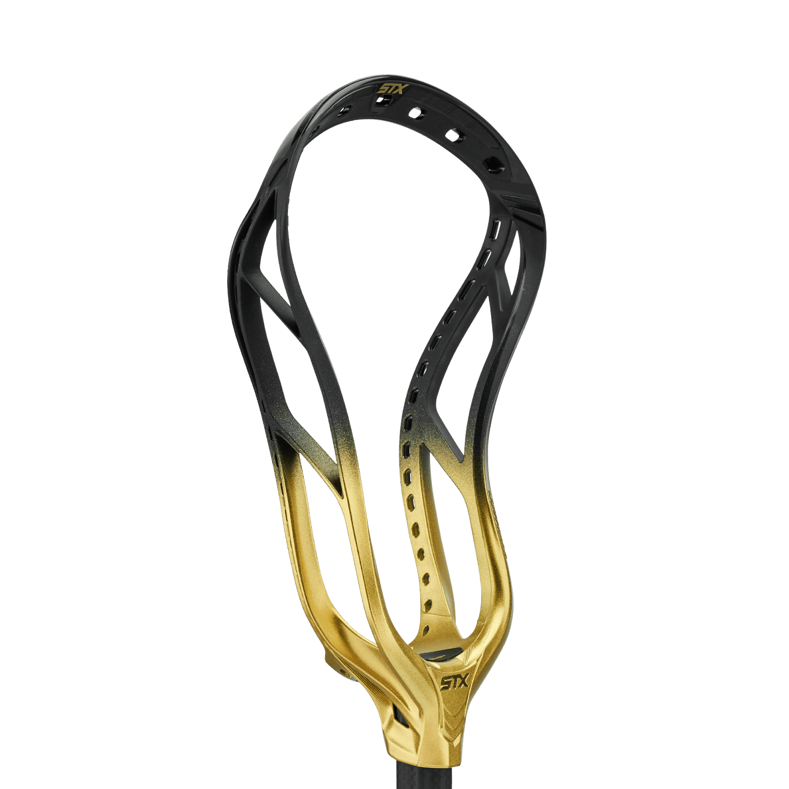 STX Stallion 1K Lacrosse Head Men's Head Black/Gold Lax.com