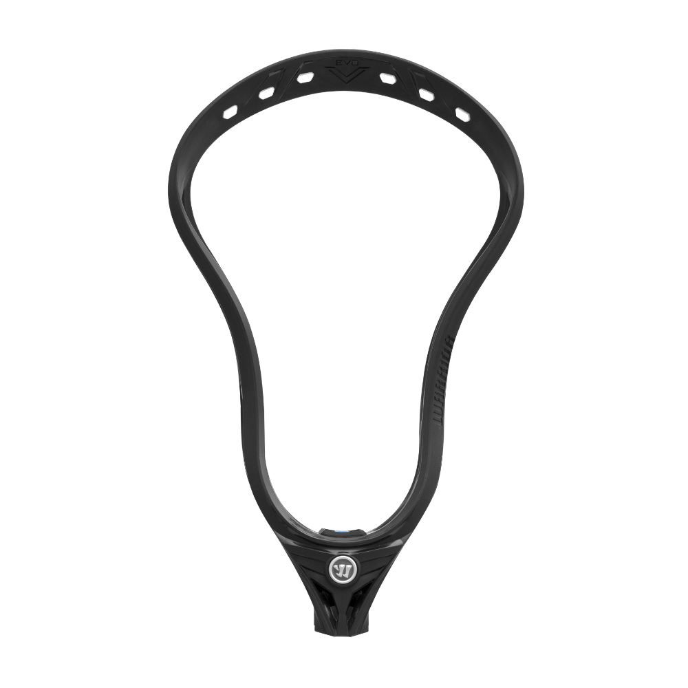 Warrior Evo V Lacrosse Head Men's Head Black Lax.com