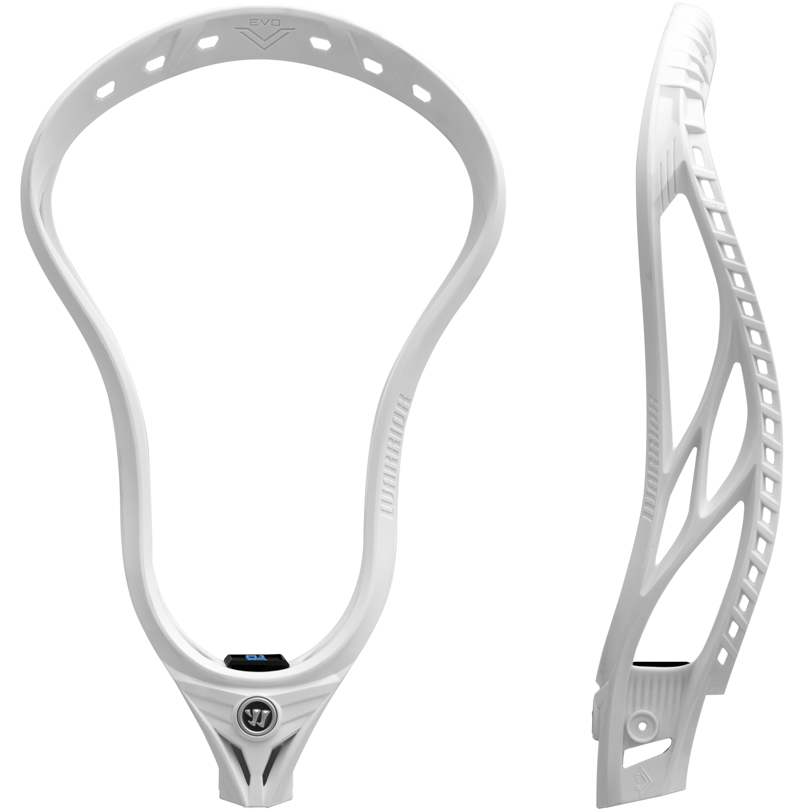 Warrior Evo V Lacrosse Head Men's Head White Lax.com